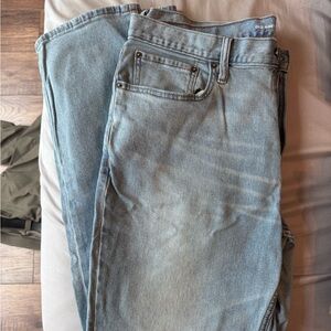 Old Navy Men's Light Blue Straight Jeans
